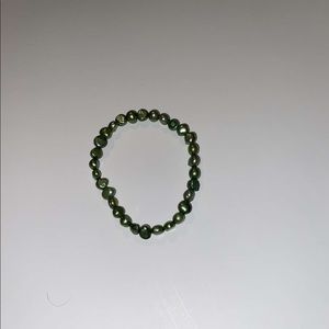Real Green Pearl Bracelet From Hawaii